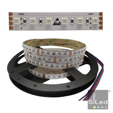 Tira flexible de 600 LEDS para interiores SMD 2835 RGB